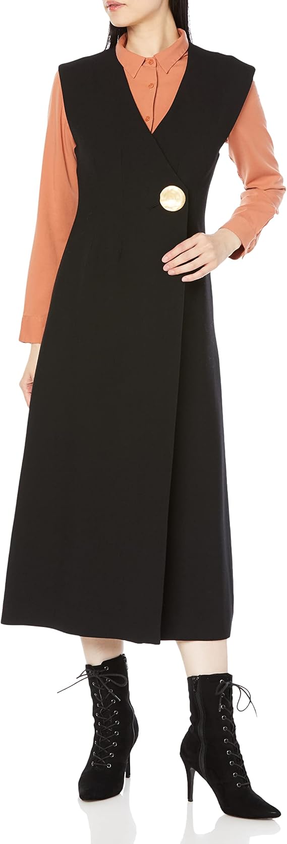 Amazon.co.jp: [スナイデル] ボタンフレアジャンスカ SWFO225146